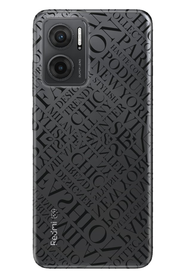 Xiaomi Redmi Note 11E Case 0.4mm Silicone Patterned Fashion City