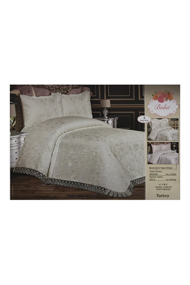 Cloud Chenille Double Bedspread - 1