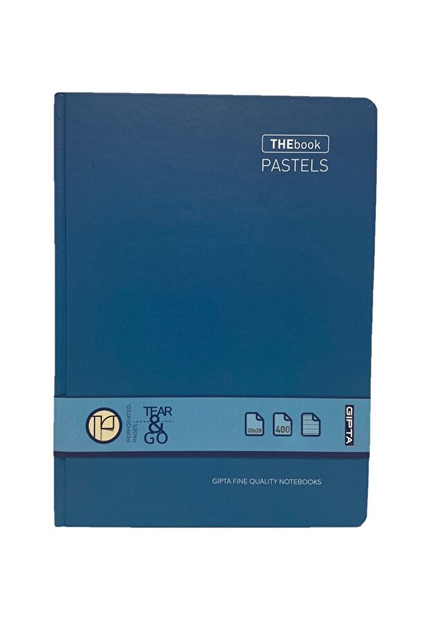 Thebook Pastels Ip.dkşدفتر ملاحظات بغطاء صلب 20x28-400 ورقة مخططة