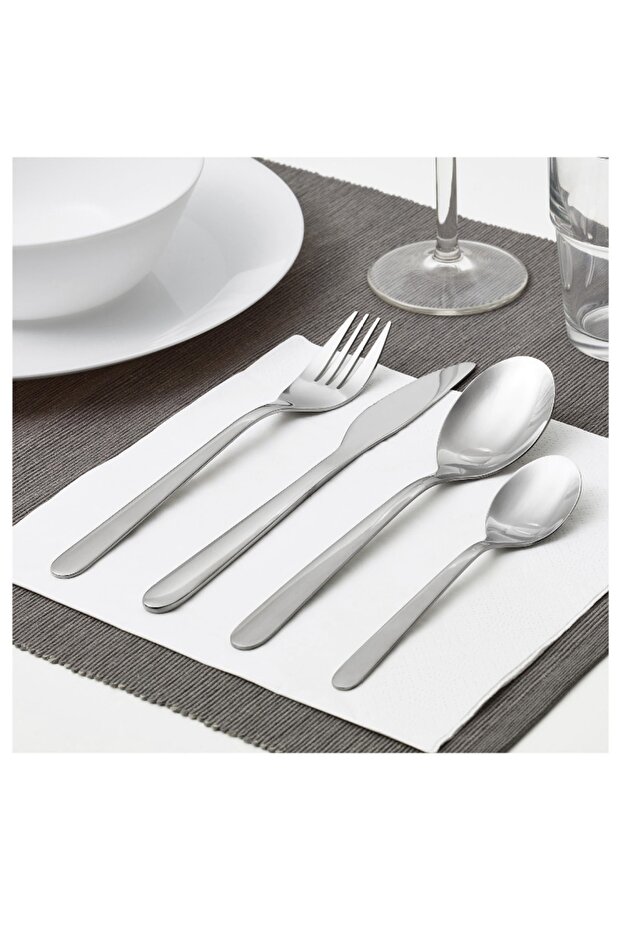 Mopsıg 4-Person Cutlery Set Stainless Steel