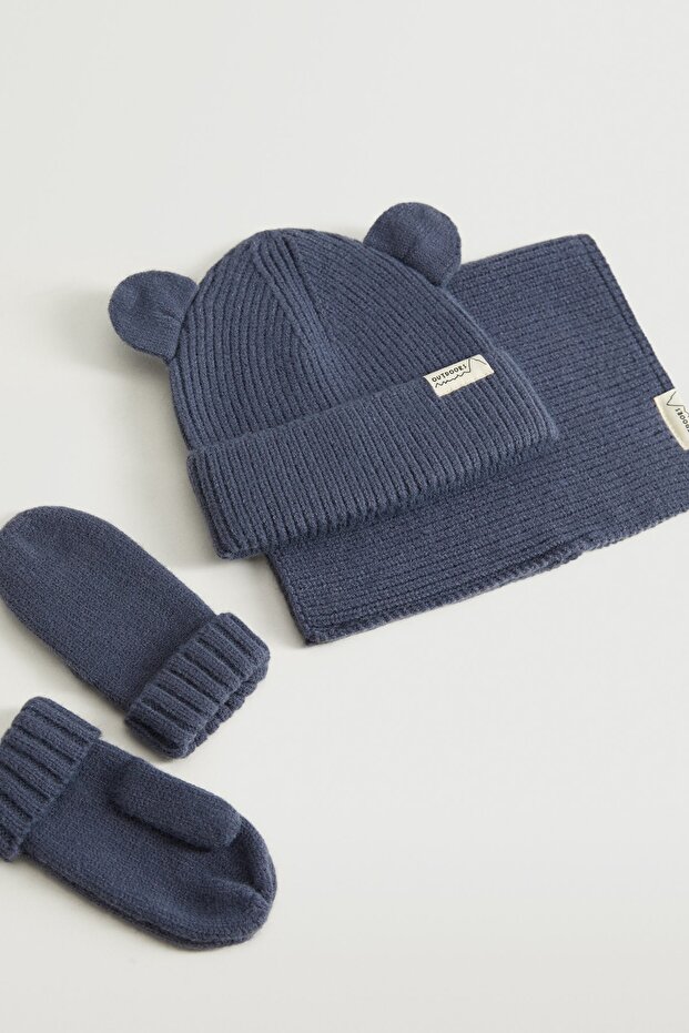 Erkek Bebek Mavi Eldiven - 4