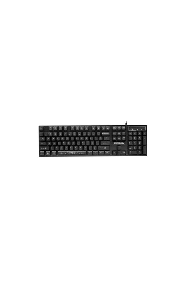 Oyuncu Klavye Mouse Mousepad Seti Marvel Spiderman Örümcek Adam Gökkuşağı Aydınlatmalı Lisanslı Mv-1 - 7