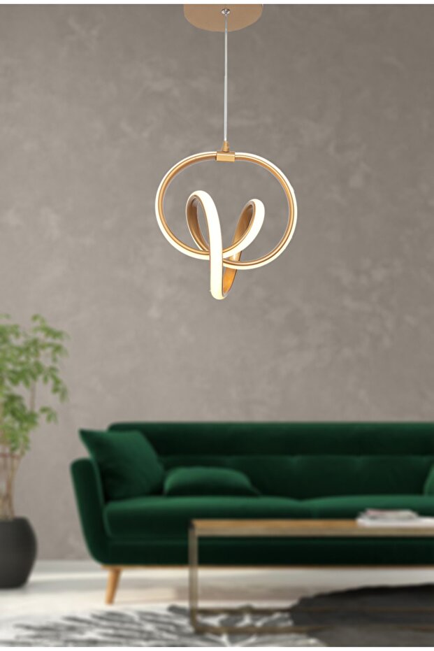 Tt317-esk Stilla Modeli Eskitme Boyalı ( 3 Renk Modüllü ) Led Avize - 3