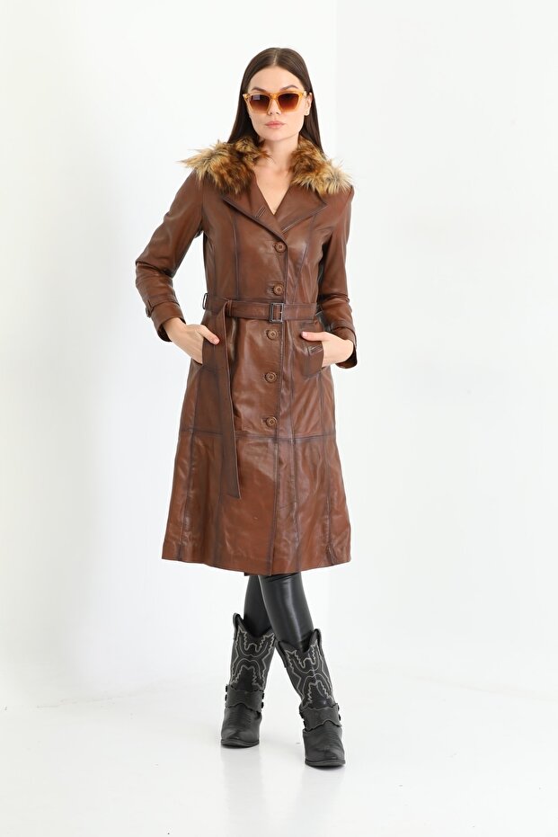Deri Trençkot - 3