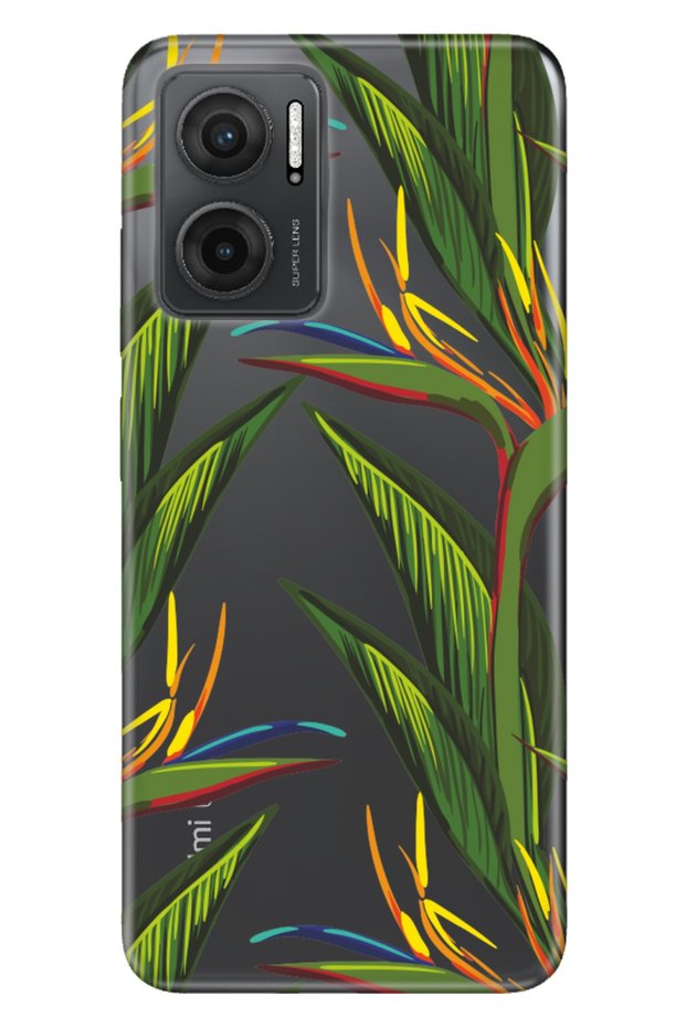 Xiaomi Redmi Note 11E Case 0.4mm Silicone Patterned Nature