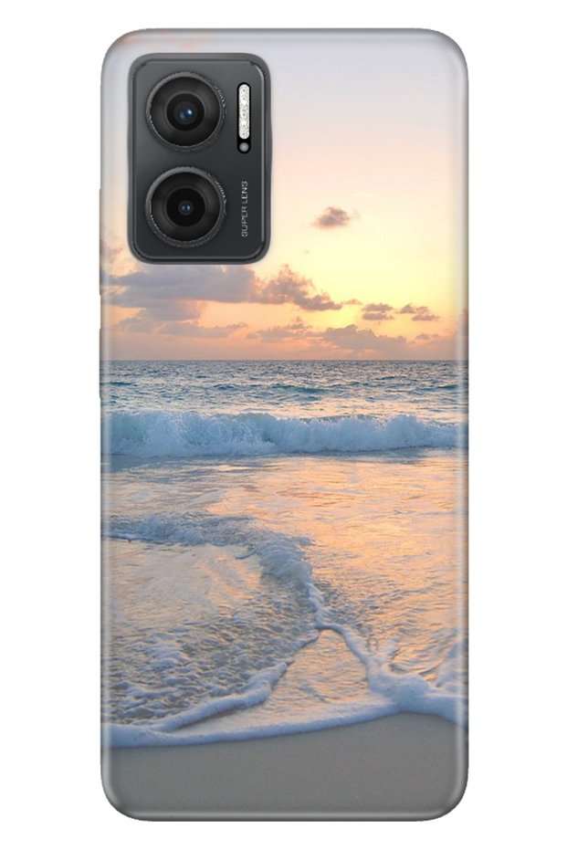 Xiaomi Redmi 10 5g Case 0.4mm Silicone Patterned Coast
