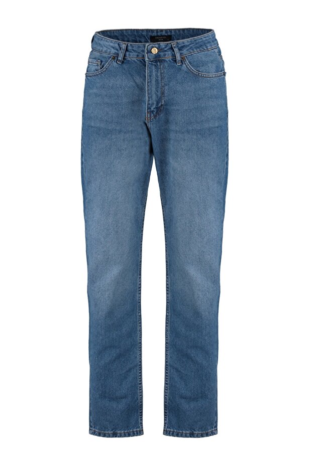 Mavi %100 Pamuk Straight Fit Jeans TMNAW23JE00011 - 10