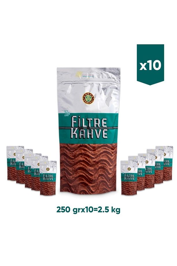 Filtre Kahve 250 Gr X 10 Adet - 1