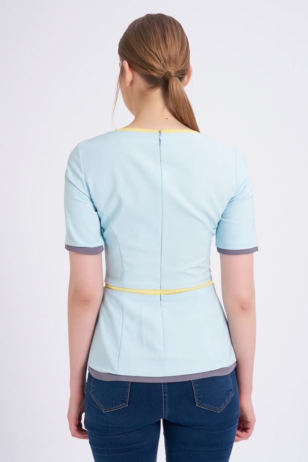 Taş Detaylı Bluz - 5