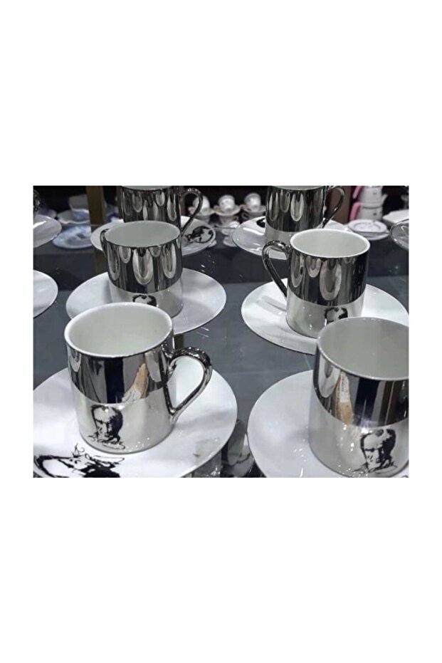 طقم أكواب بورسلين 6 قطع Hxf-010191