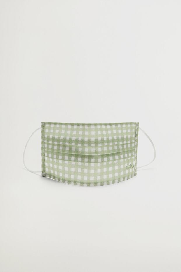 Women's Pastel Green Face Mask