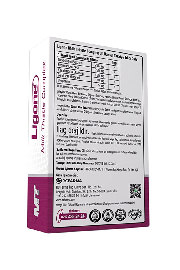 Milk Thistle Complex 60 Kapsül - 2