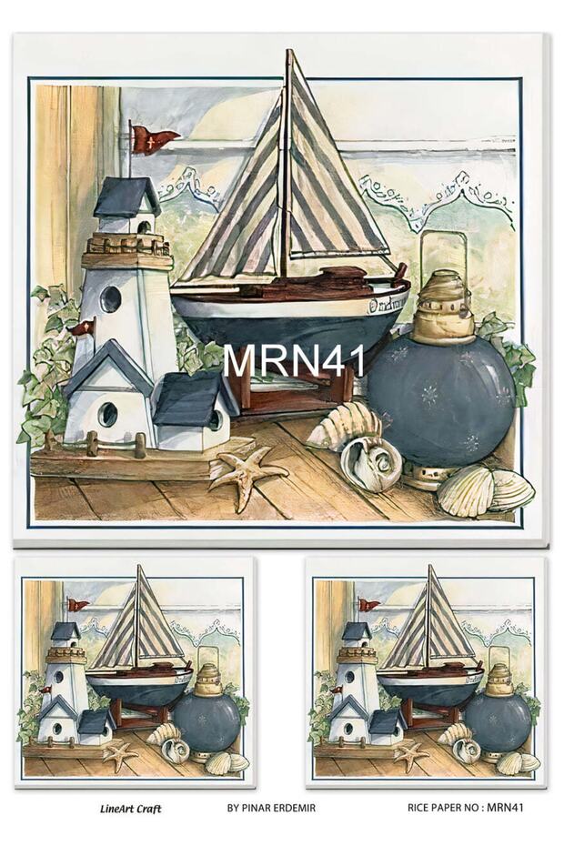 ورق تزيين نحاسي موديل La-mrn41