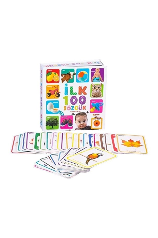 بطاقات الفلاش الـ100 كلمة الأولى -diytoy