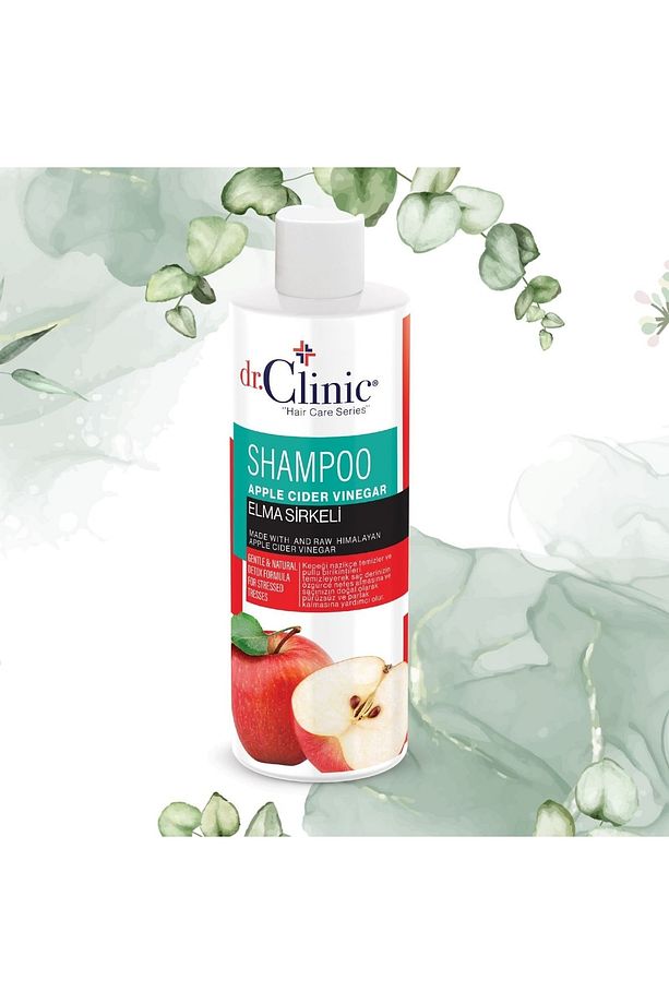 Dr.clinic Bitkisel Bitkisel Içerikli Elma Sirkeli Şampuan - 1
