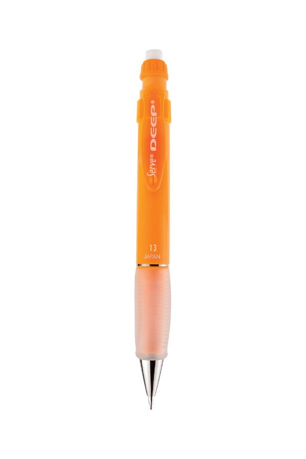 Deep 1.3 Mm Mekanik Kurşun Kalem Fosforlu Turuncu - 1