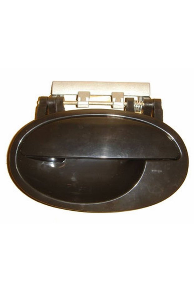Opel Corsa- C- 00/03 Front Door Exterior Opening Handle Right Black (Painting Type) (Hushan) 93397228