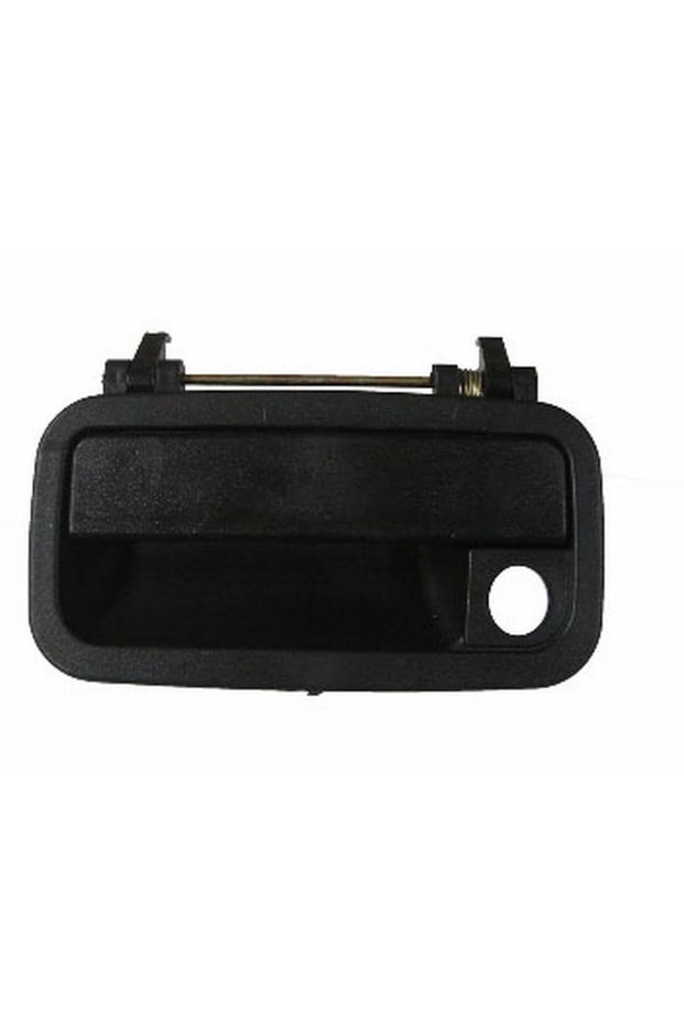 Opel Vectra- A- 88/95 Front Door External Opening Handle Left Black (Pure Type) (hushan)93240359