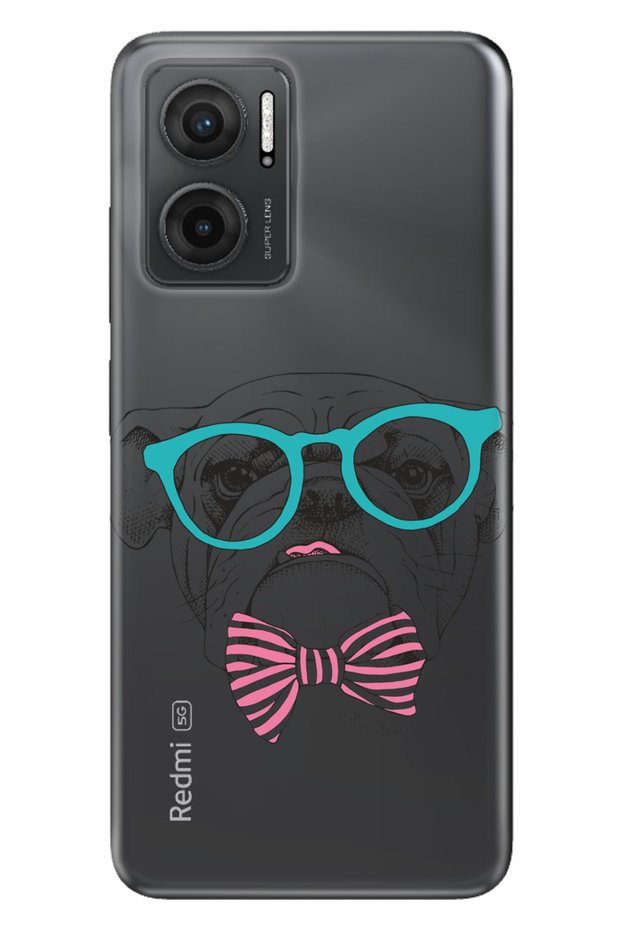 حافظة هاتف Xiaomi Redmi 10 5G من السيليكون بنمط Dr.pug مقاس 0.4 ملم
