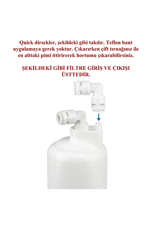 Inlıne Çift Çubuklu 5'li Filtre Seti 5 Mikron Cto Gac Star Membran Post Karbon - 2