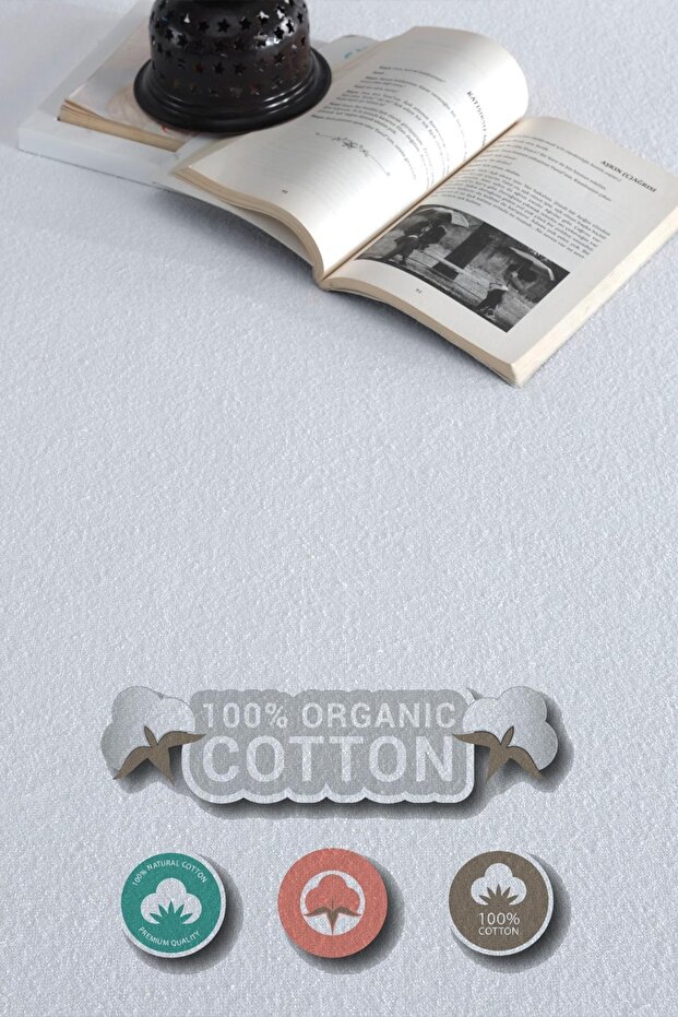 Saltea elastică din bumbac rezistentă la lichide - 3