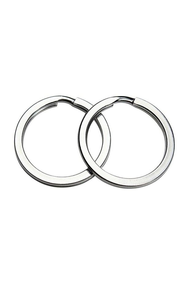 Makrome 24 Mm Ezme Anh. Halkası Nikel 100 Adet - 1