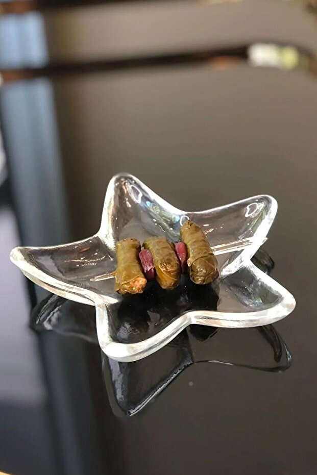 1 Piece Star Sauce Bowl Snack Bowl Presentation Bowl Glass 15 cm Single