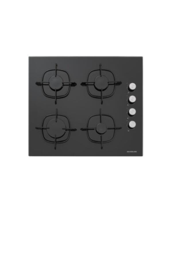 Siyah Cam Ankastre Set (3481 Flam 60+cs5335b02+bo6502b02) - 4