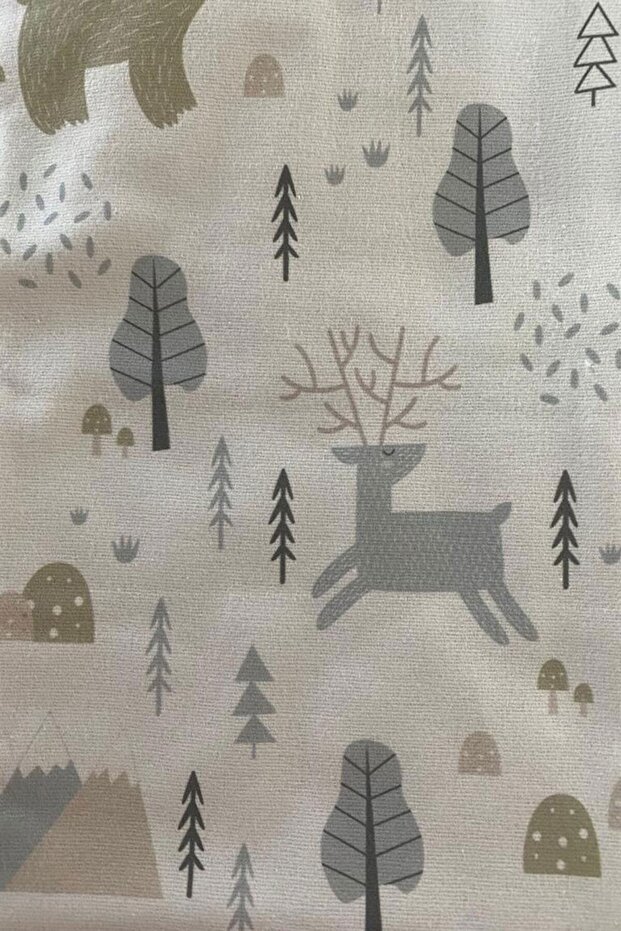 95074 بطانية أطفال من الفلانيل بنمط الغابة - 2