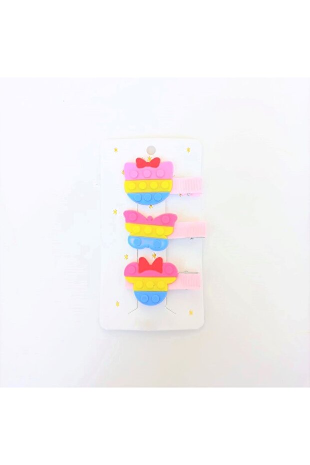 Girl-Baby Popit 3-Piece Clip Buckle