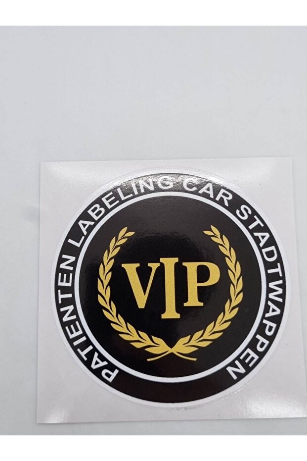 Vip Written Sticker - 1