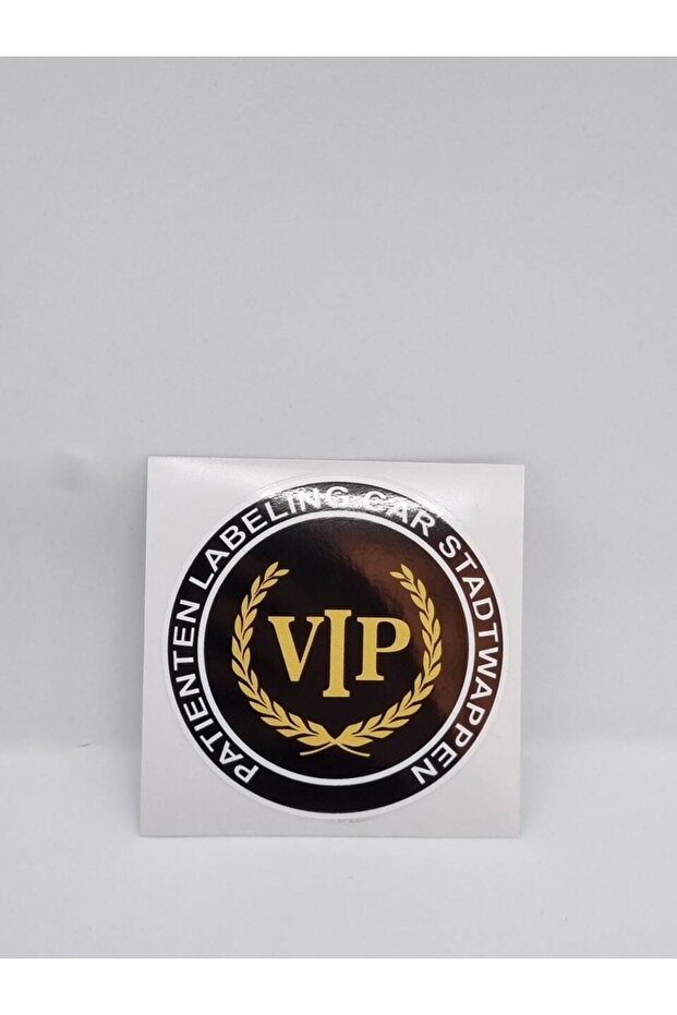 Vip Written Sticker - 2