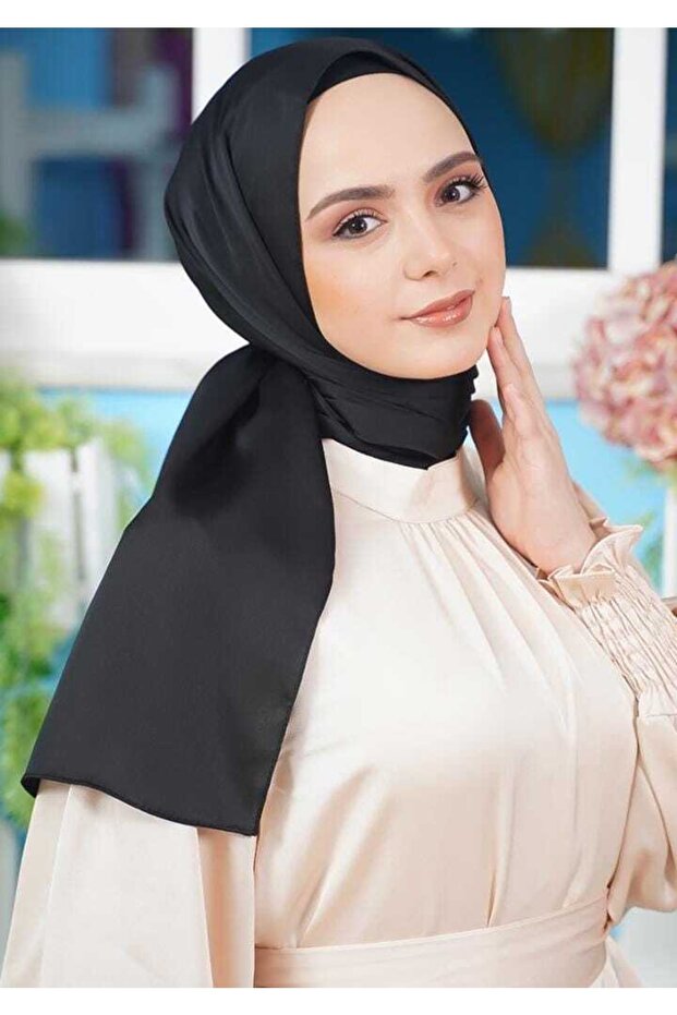 Dubai Ipeği Şal Siyah - 1