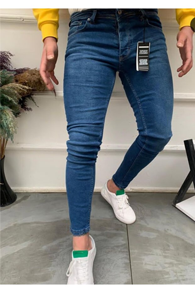 Men's Skinny Lycra Jeans