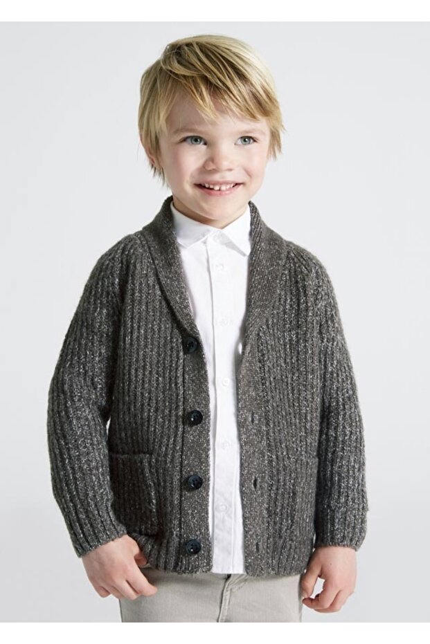 Erkek Çocuk Örme Hırka - 1