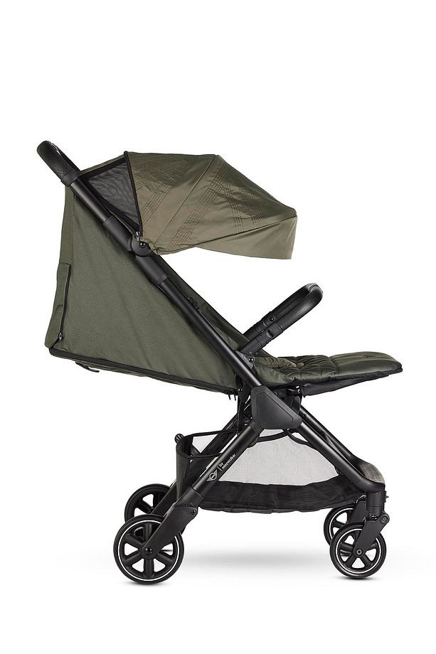 Mını By Buggy Snap Tek Tuşla Otomatik Katlanan Kabin Boy Bebek Arabası Manchester Green - 5
