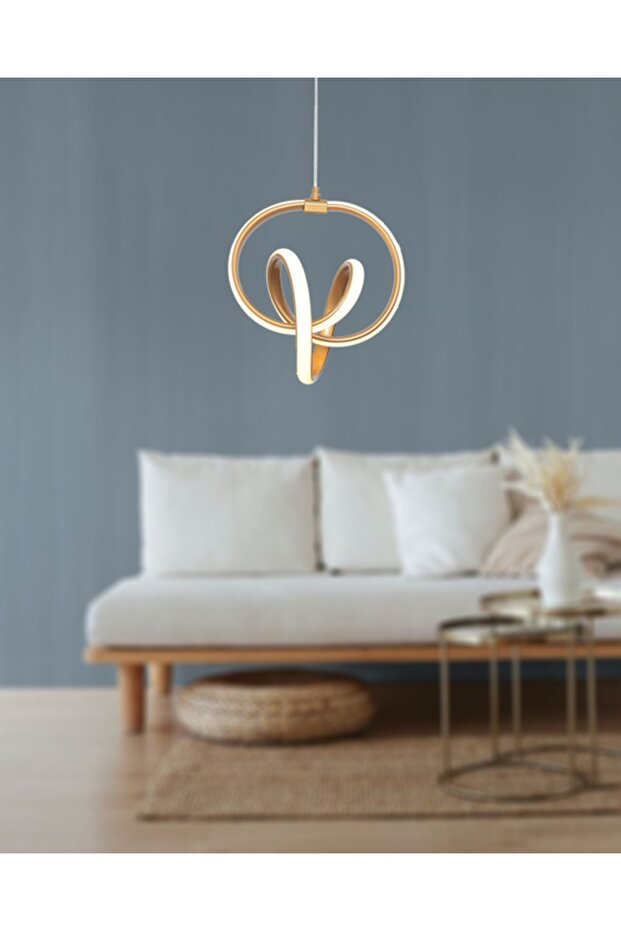 Tt317-esk Stilla Modeli Eskitme Boyalı ( 3 Renk Modüllü ) Led Avize - 2