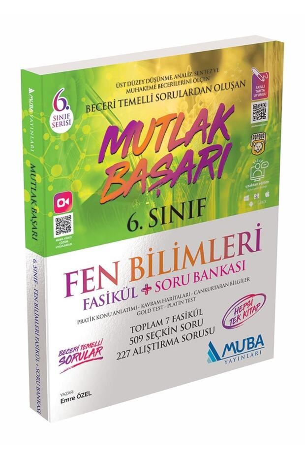 MUTLAK BAŞARI 6.SINIF FEN BİLİMLERİ FASİKÜL+SORU BANKASI - 1