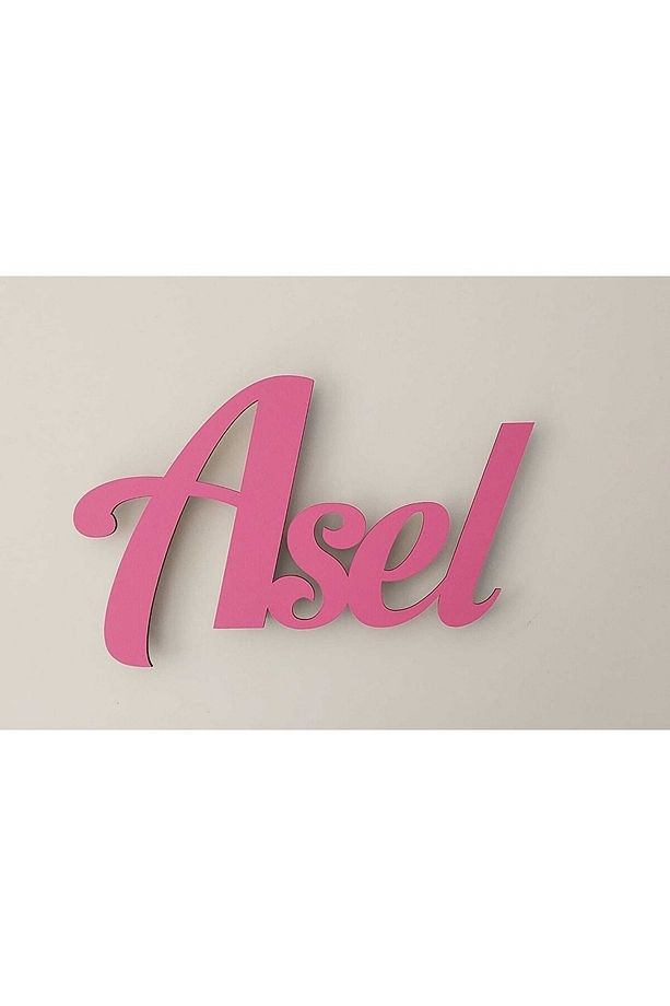 Isme Özel Ahşap Duvar Yazısı-ahşap Isimli Tablo - 1