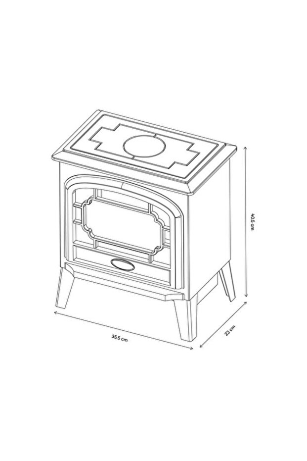 Elektrikli Şömine 1850 W - 3