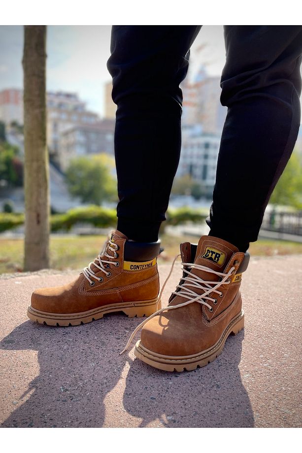 Unisex Cat Modeli Soğuk Geçirmez Kışlık Bot - 5