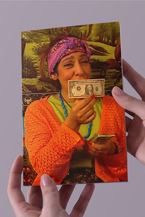 Cennet Mahallesi Pembe A5 Çizgisiz Defter(50 Sayfa) - 1