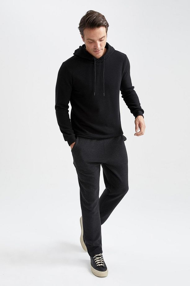Regular Fit Basic Jogger Eşofman Altı - 4