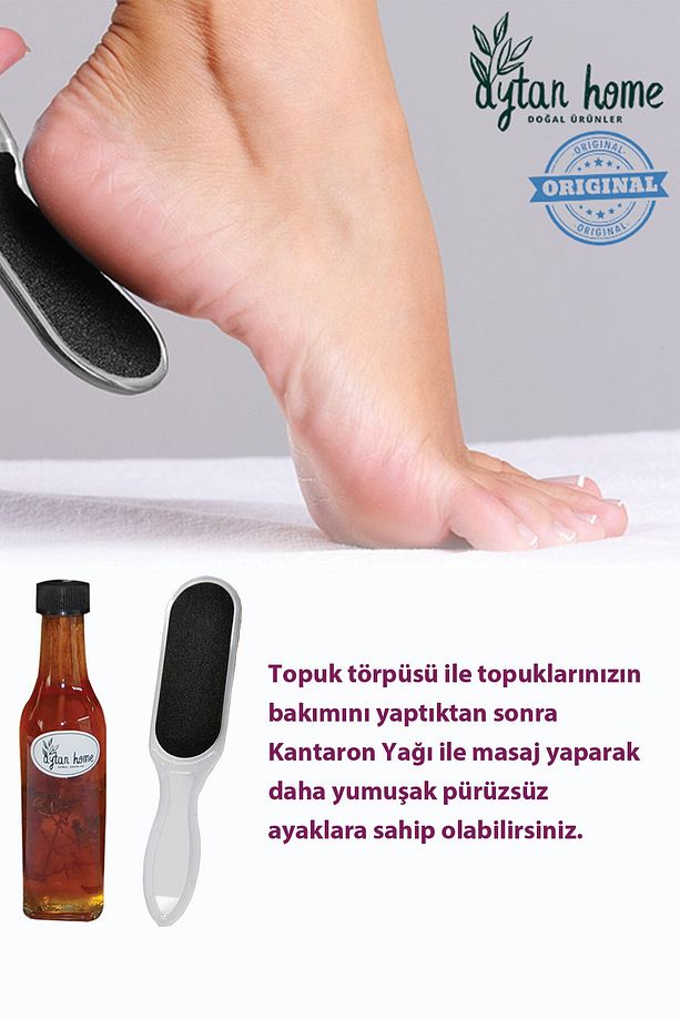 Topuk Törpüsü ve  Kantaron Yağı Cam Şişe 100ml 2'li Set - 1