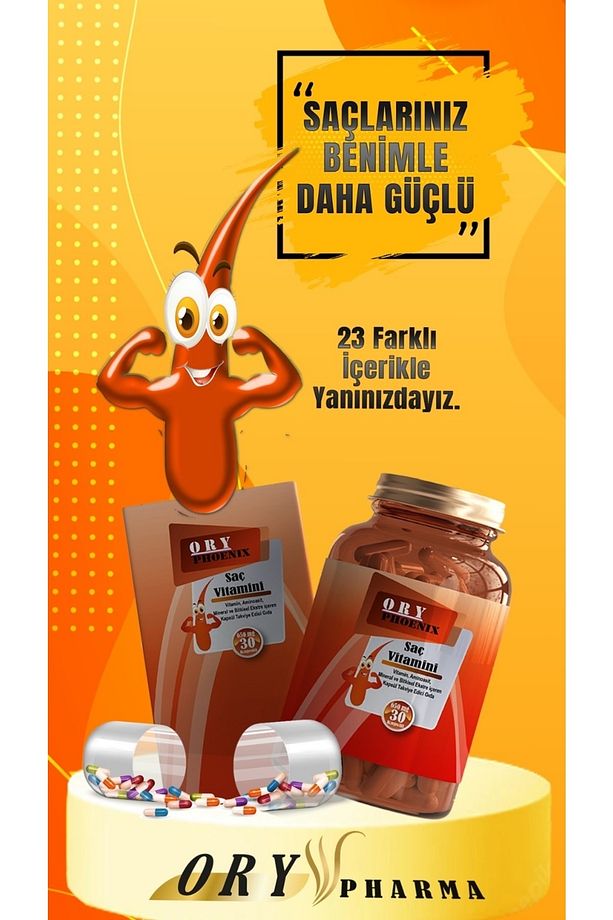 Saç Vitamini 30 Kapsül - 3