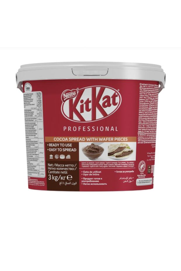 Kitkat Krem Çikolata Waffle Sos 3 Kg - 1