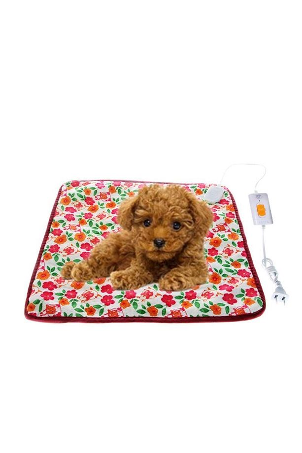 40/40cm Isıtma Pedi Evcil Hayvanlar Için Yatak Isıtıcı Mat Kedi Köpek Yatağı - 4