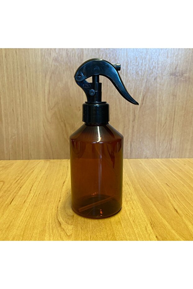 250 Cc Amber Plastic Bottle - Black Timing Spray - 250 Ml Brown Empty Plastic Bottle