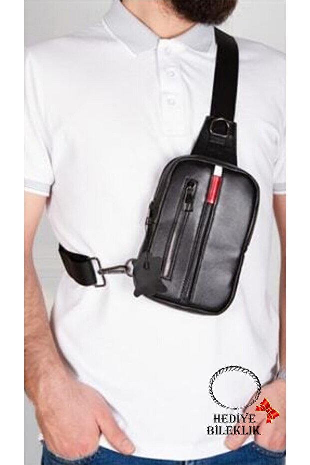 Creff Leather Clup Tommy Body Bag