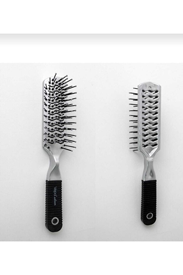 Vepa Silver Hair Brush, Comb